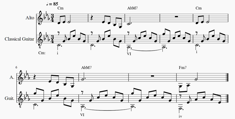Ex.5 from the opening of “Song of the Ancients”